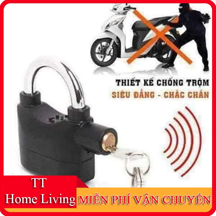 Ổ Khóa chống trộm có còi báo động Alarm Lock