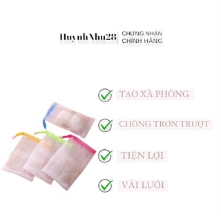 TÚI LƯỚI ĐỰNG XÀ PHÒNG TẠO BỌT CHO CƠ THỂ