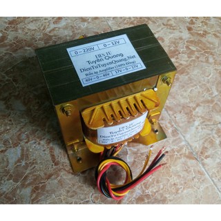 Biến Áp Nguồn Cho Âm Ly 12 Sò 600W 35V - 40V - 45V - 50V Cam Kết Dây Đồng