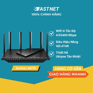 Bộ phát router wifi tp-link archer ax73 wifi 6 gigabit băng tần kép ax5400