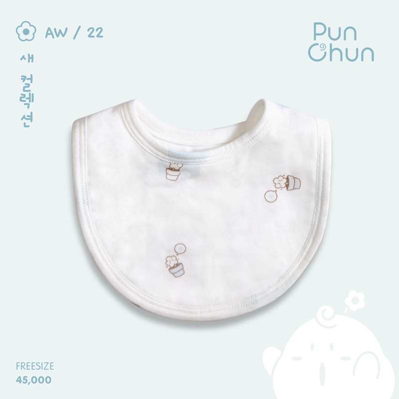 [ PUNCHUN ] Yếm tròn cho bé sơ sinh
