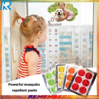 Set 6 miếng dán đuổi muỗi hình mặt cười dễ thương