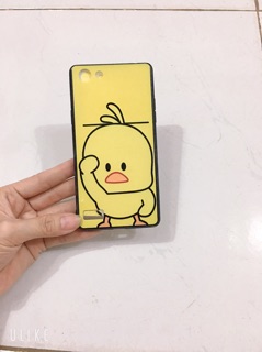 Ốp lưng oppo neo7,A33 ( Chú vịt buộc tóc)