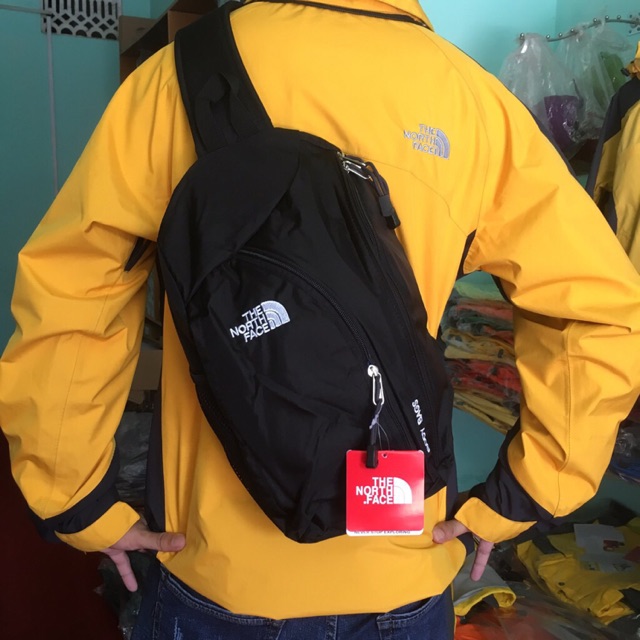 ẢNH THẬT Túi đeo chéo nam The North Face hàng xịn Việt Nam xuất khẩu túi đeo chéo tnf balo 1 quai - túi chéo đẹp