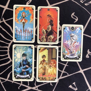 Bộ Mystical Manga Tarot D4 size thường