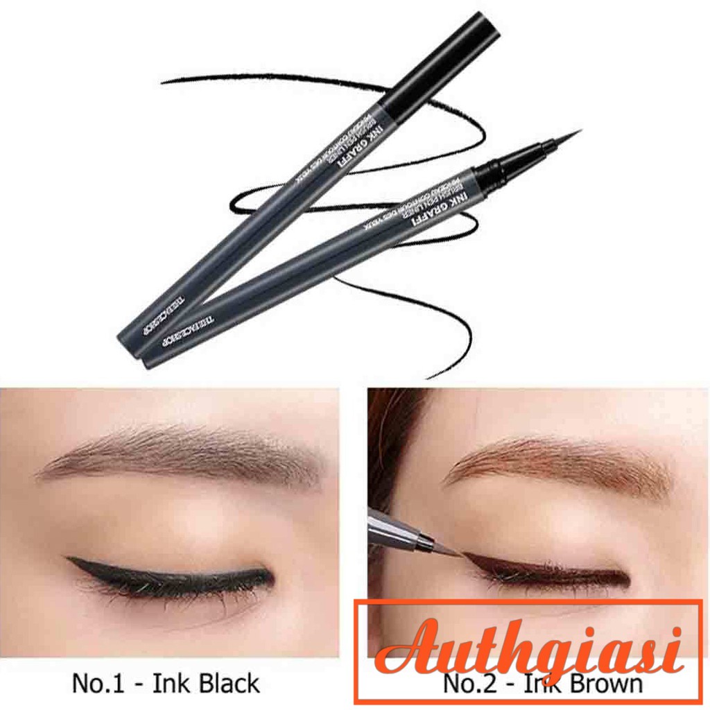 Bút dạ kẻ mắt siêu mảnh The Face Shop Ink Graffi Brush Pen Liner TFS fmgt [Mẫu Mới 2019] | BigBuy360 - bigbuy360.vn