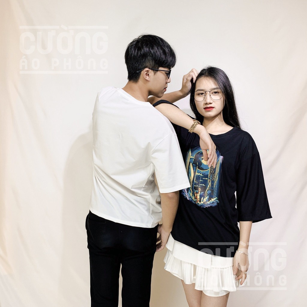 Áo Phông Unisex Cực Sịn Bay Lên Không Gian