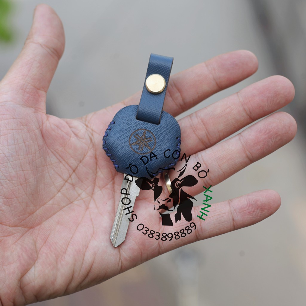 Bao Da Chìa Khóa cơ Yamaha R15 MT15 handmade da thật