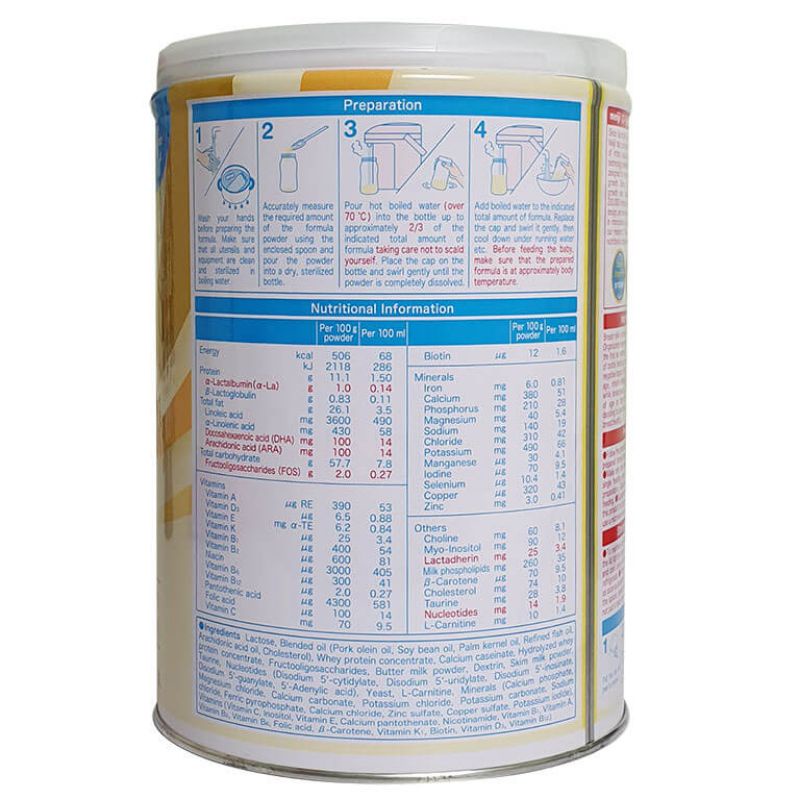 Sữa Meiji Infant Formula 0-1 800g