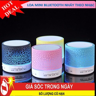 LOA Bluetooth mini có khe cắm thẻ nhớ và usb