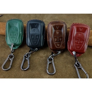 Bao da chìa khóa ô tô handmade vinfast vf e34 vf8 vf9 da bò thật