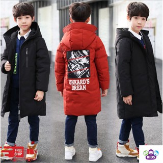 Áo Phao Bé Trai 8 Tuổi Trần Bông Siêu Ấm 2020- Áo Phao Mùa Đông Trẻ Em Hàn Quốc