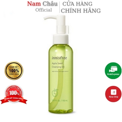 Dầu tẩy trang Táo Innisfree Apple Seed Cleansing Oil 150ml NPP Nam Châu