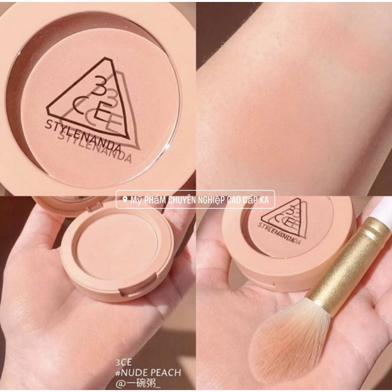 Phấn má hồng 3CE Mood Recipe Face Blush Nude Peach