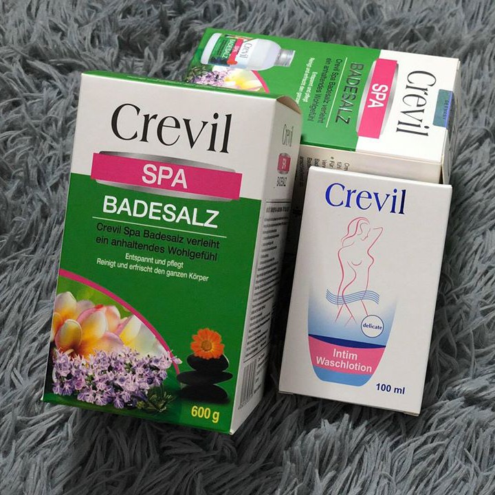 [KHUYẾN MẠI COMBO] Mua 2 Muối Tắm SPA Tặng 1 Hộp DDVS CREVIL 100ml | BigBuy360 - bigbuy360.vn