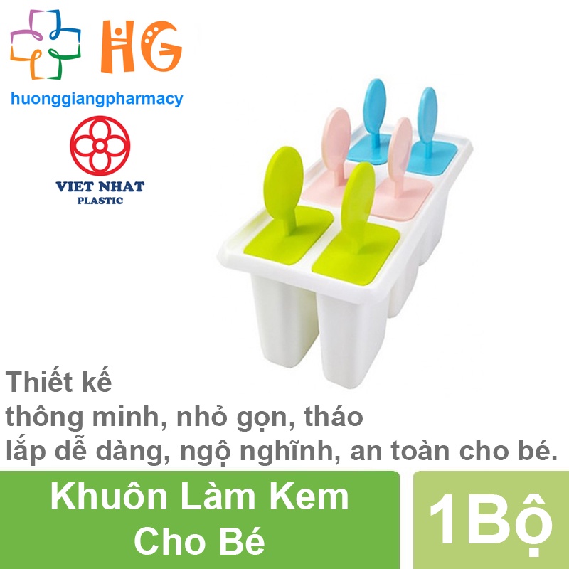 Khuôn Làm Kem cho bé An Toàn tuyệt đối nhựa Việt Nhật hàng Việt Nam chất lượng cao