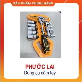 Bộ đầu tuýp 12 cái 10-24mm 1/2" ingco hkts12122