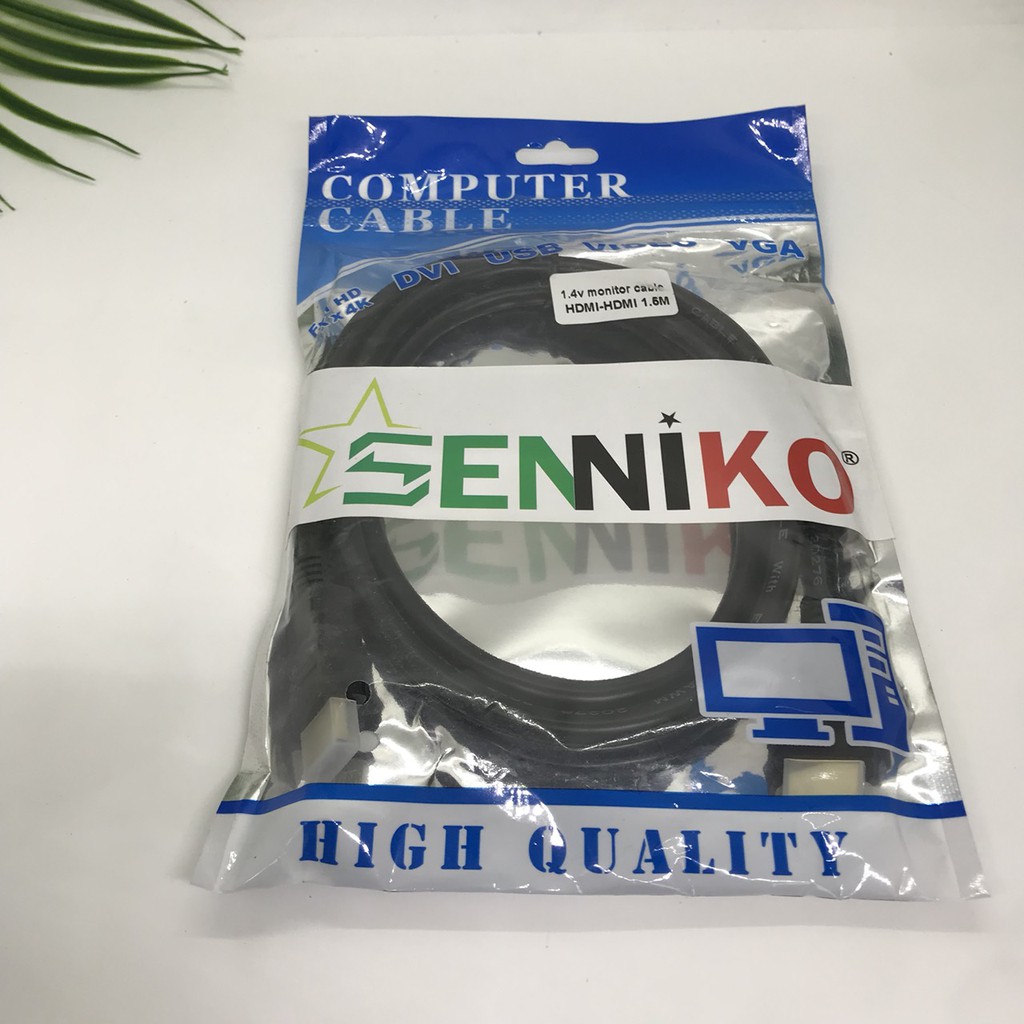 DÂY HDMI 1.5M SENIKO DÙNG CHO TIVIBOX, CAMERA, MÁY TÍNH