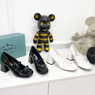 Sandal cao gót da bóng pra•da 2 màu fullbox