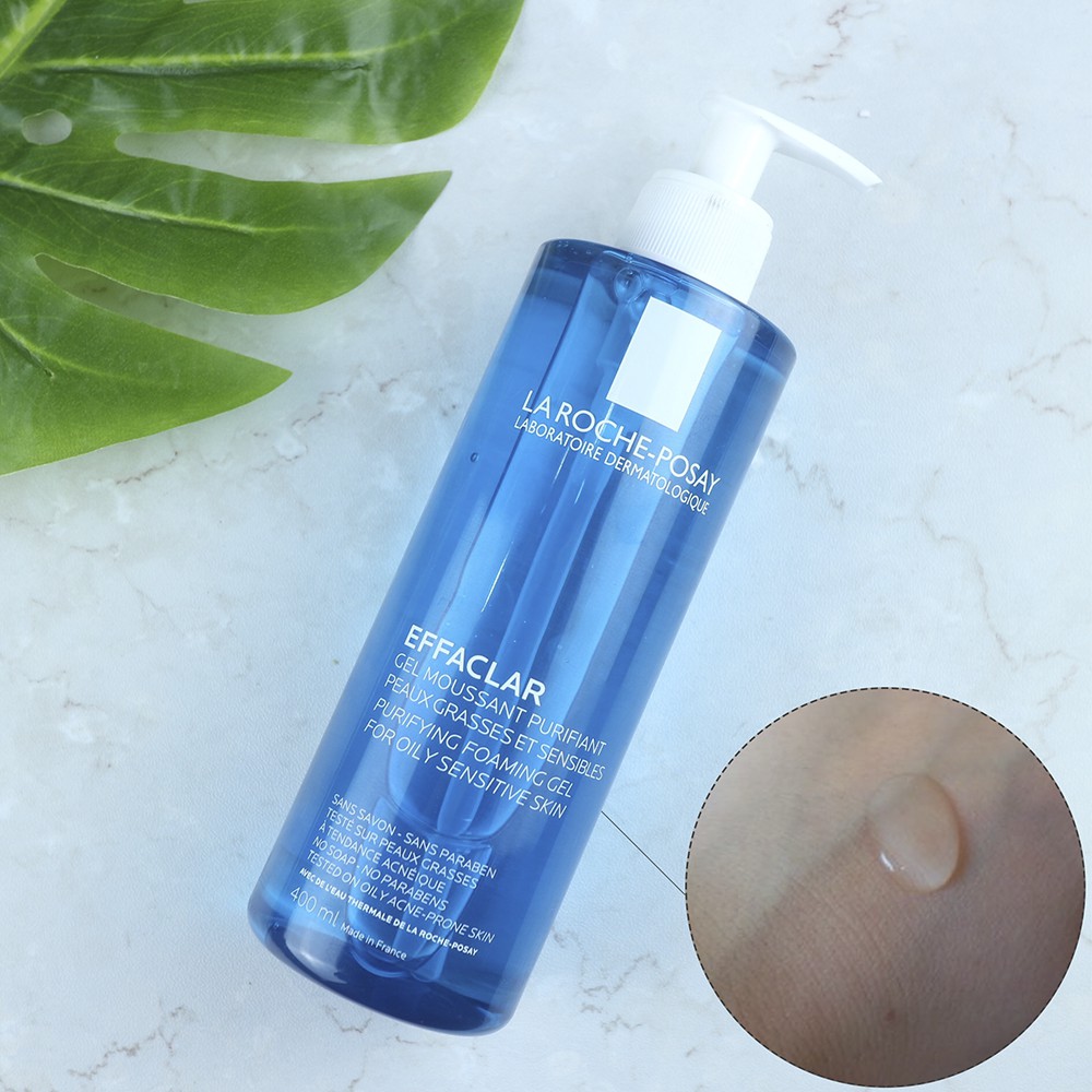 Gel rửa mặt tạo bọt cho da dầu nhạy cảm LaRoche Posay Effaclar Purifying Foaming Gel Cleanser 400ml | BigBuy360 - bigbuy360.vn