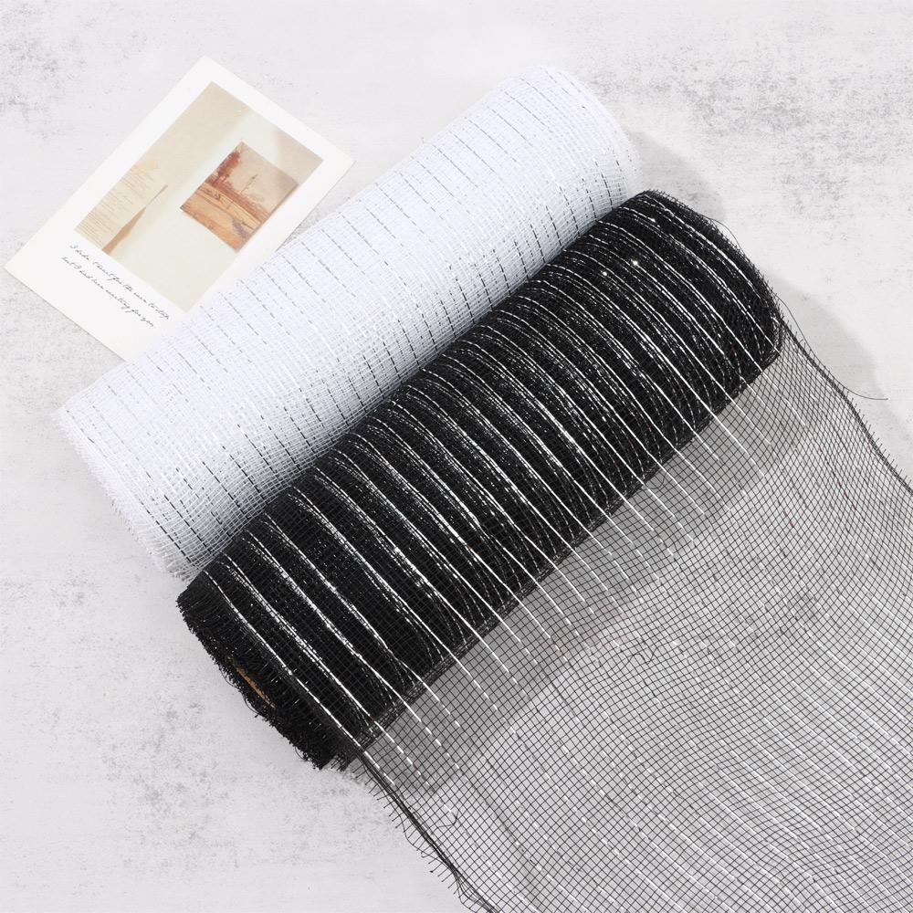 Cuộn Dây Ruy Băng Lưới Poly Trang Trí Giáng Sinh