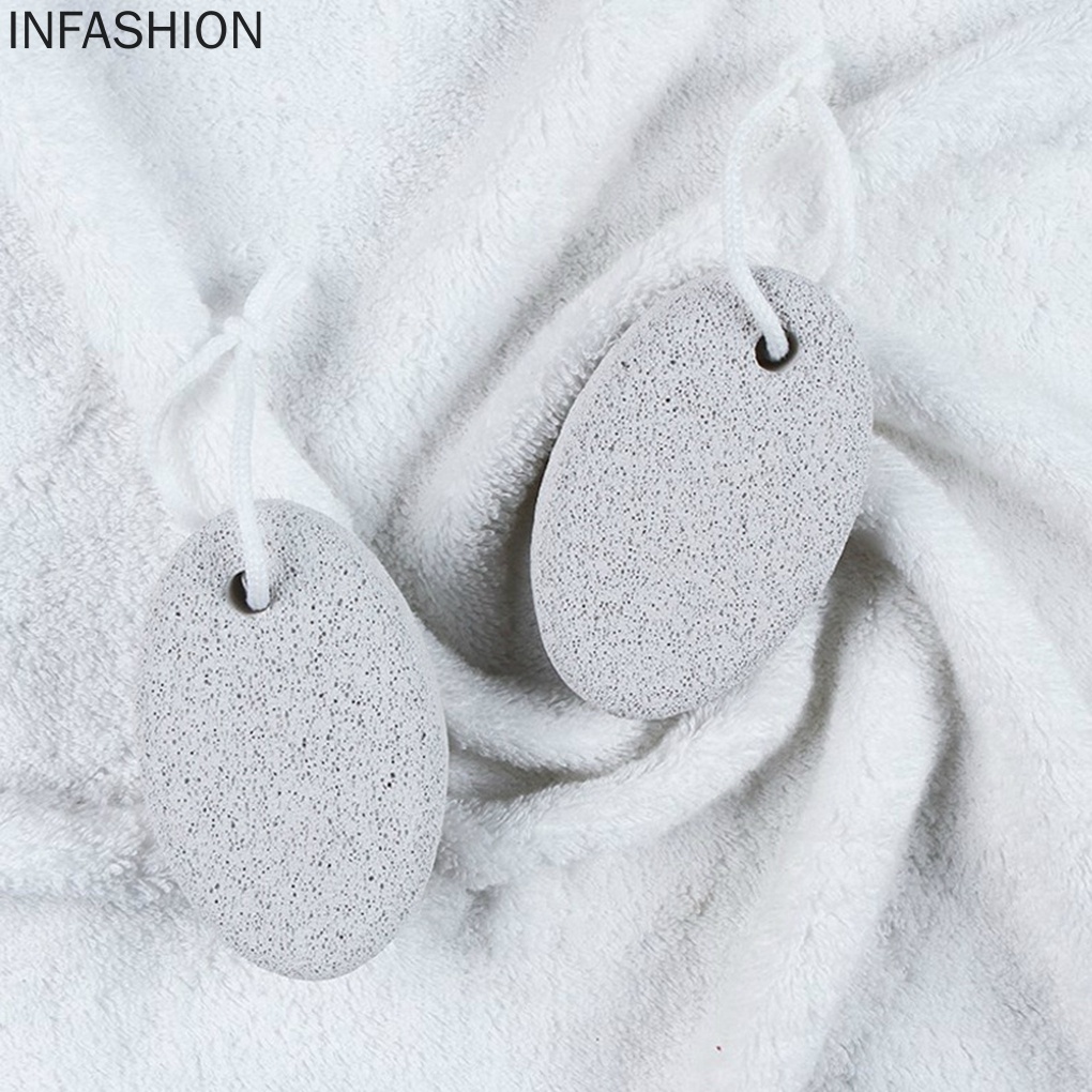 [Hàng mới về] Đá núi lửa chà gót chân giúp loại bỏ tế bào chết massage bàn chân