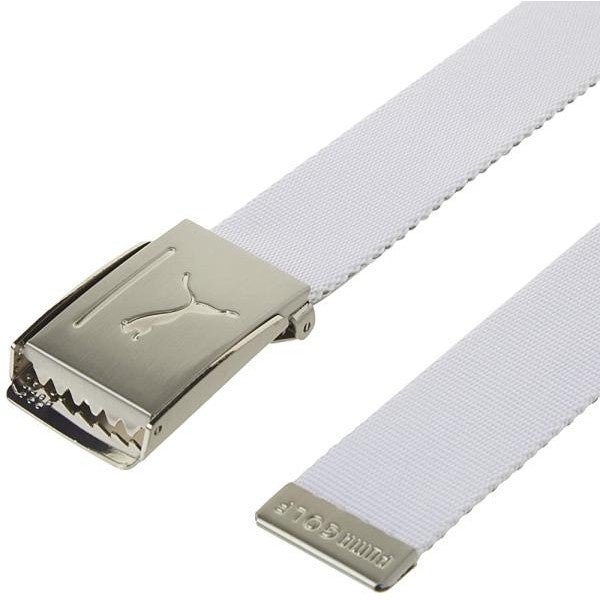 Thắt Lưng Golf Nam Puma Reversible Web Belt - Bright White 05353701