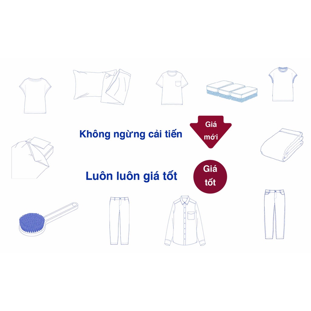 Muji Bông Tẩy Trang Ecru Size L