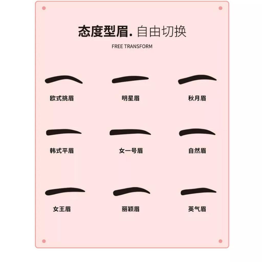 Bán Sỉ 10 Hộp 3 Dao Cạo Lông Mày Gấp Gọn Màu Pastel Cute