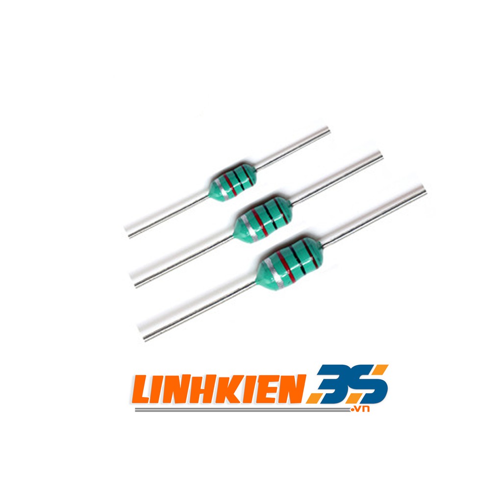 Cuộn cảm vạch 100uH 1/2W 0410