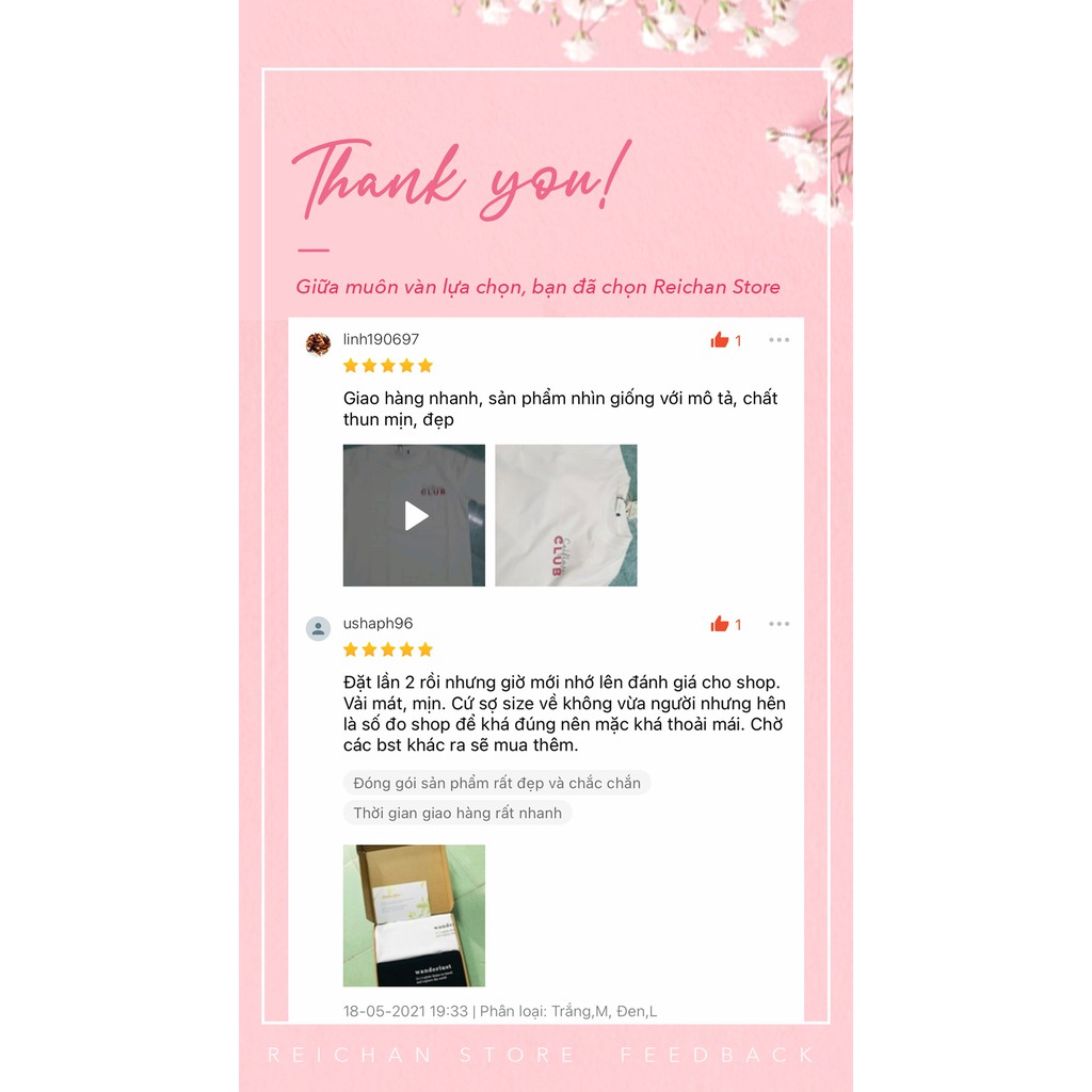 Áo Thun Cotton 100% Selflove Club Màu Đen Trắng Basic Tee Reichan