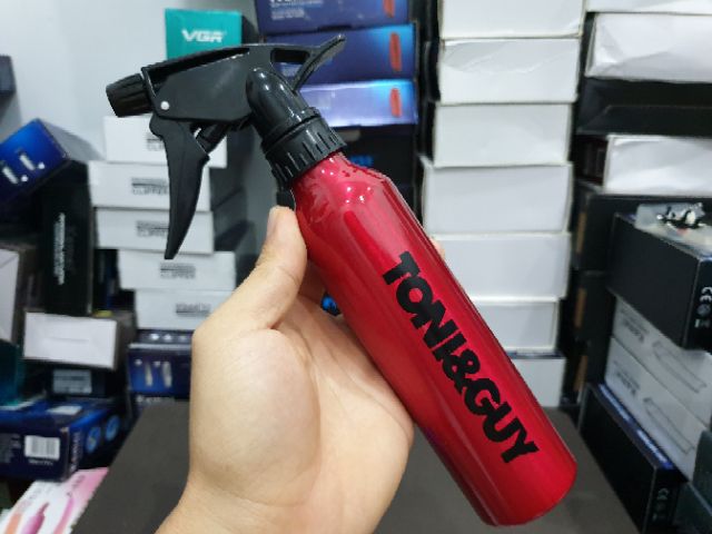 Bình Nhôm Xịt Nước Cắt Tóc Nam Tony&Guy Và H2O Dung Tích 300ml.