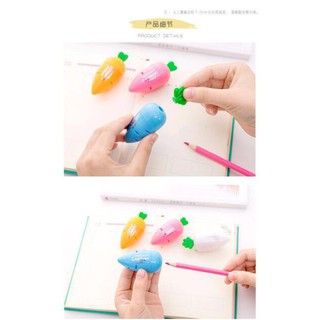 [TRỢ GIÁ]combo 5 Tiện Bút Chì Cà Rốt, Gọt Bút Chì Cà Rốt cho học sinh giá rẻ
