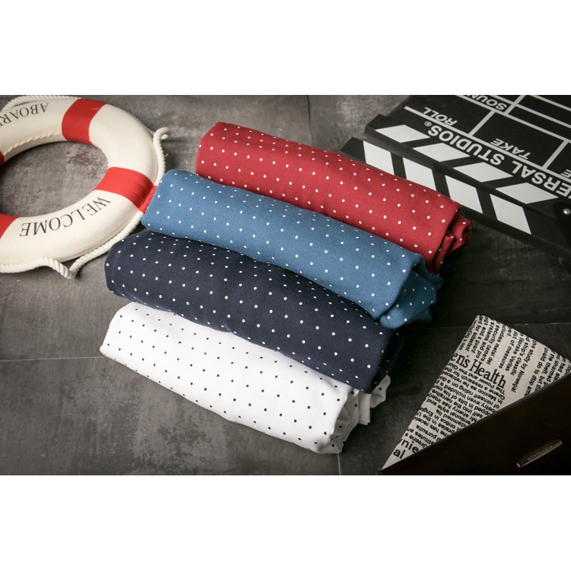 Áo thun nam cổ bẻ chấm bi Slim Fit, Áo polo chất đẹp cao cấp