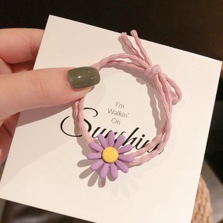 Dây thun cột tóc hoa cúc, dây cột tóc co giãn tốt