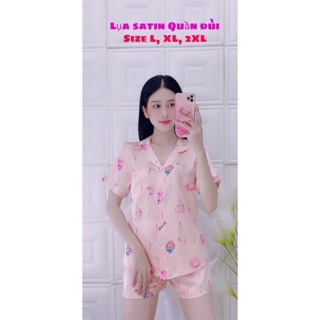 🎀 pijama tnqd lụa satin 🎀 size l