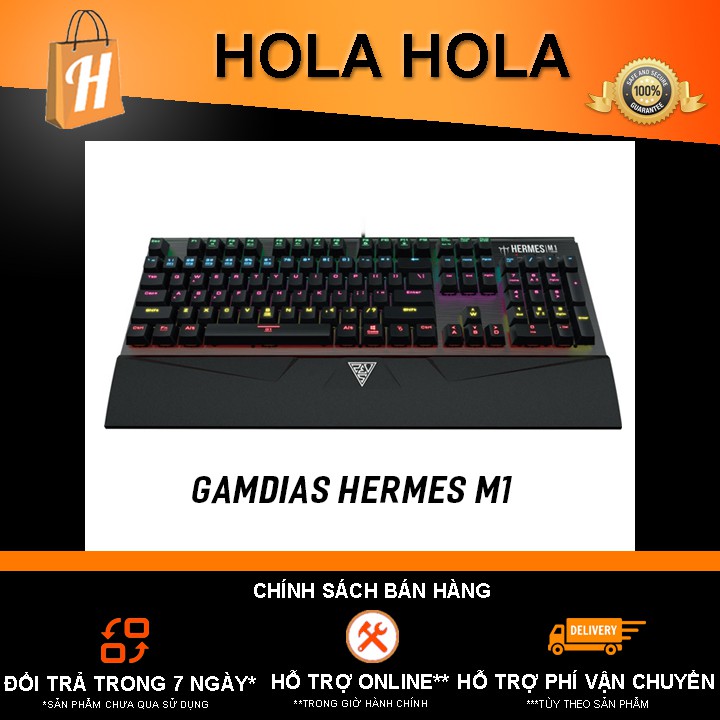 Bàn phím Gamdias Hermes M1