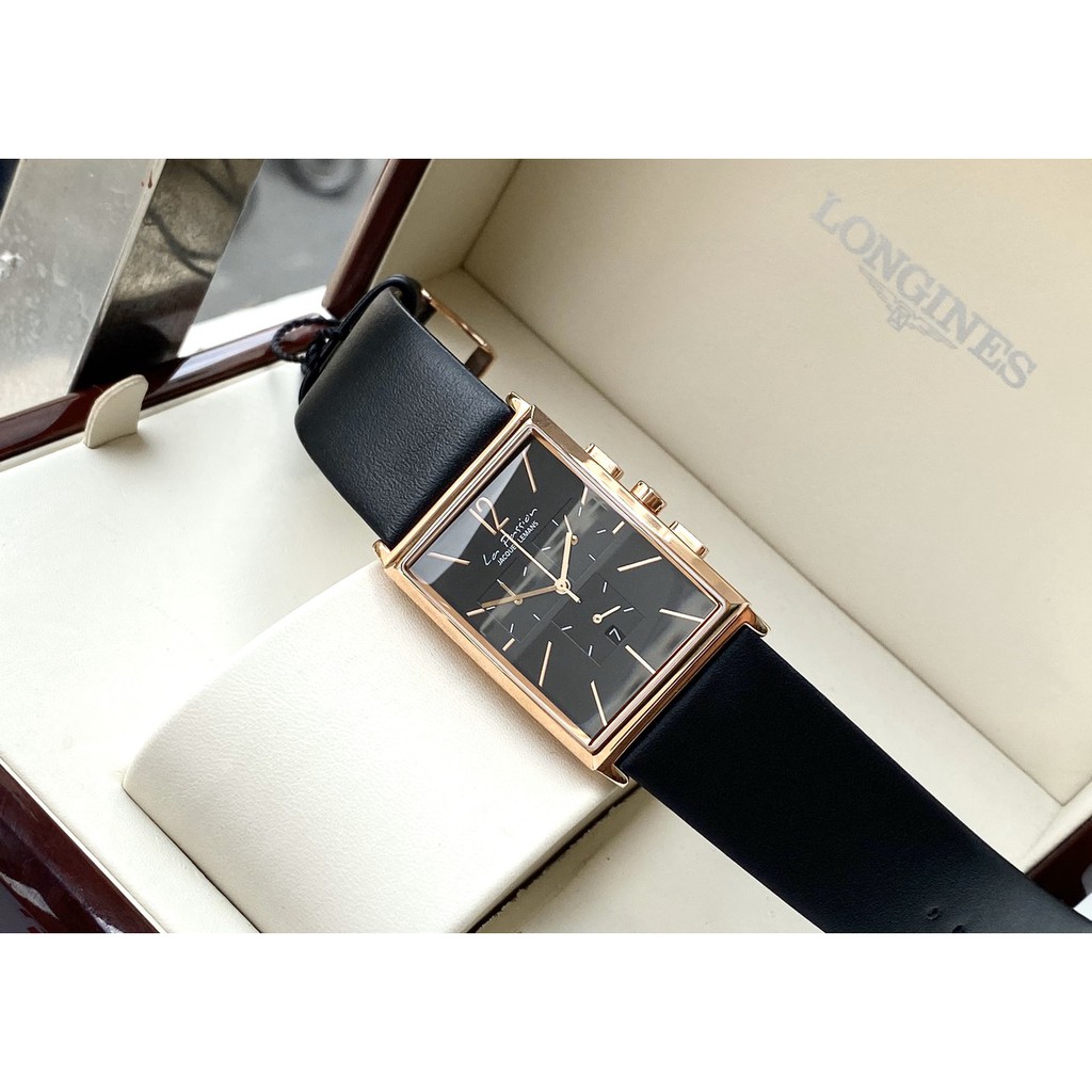 Đồng hồ Nam 𝑱𝒂𝒄𝒒𝒖𝒆𝒔 𝑳𝒆𝒎𝒂𝒏𝒔 hòa cùng tone black