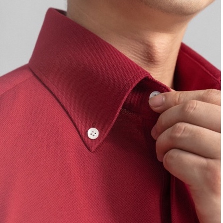 Áo phông Polo nam cổ Button Down 3 màu cổ bẻ eMOTiON, Áo thun Cotton phối màu lịch sự, trẻ trung
