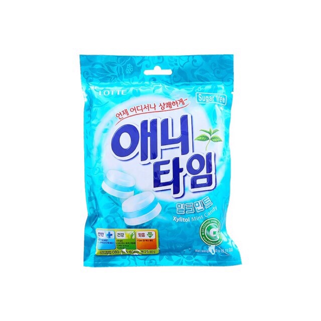 Kẹo Bạc Hà Anytime 60gr Lotte