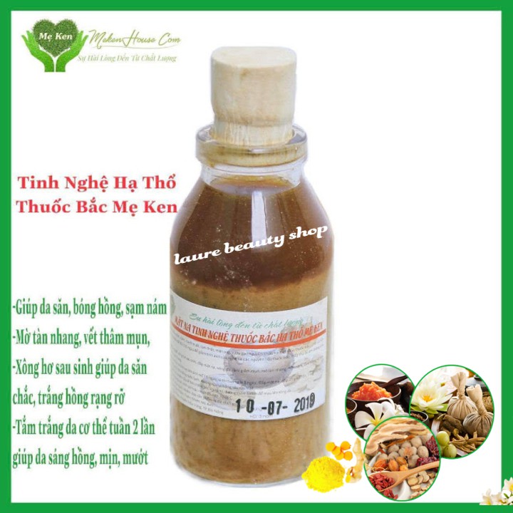 Mặt Nạ Tinh Nghệ Thuốc Bắc Hạ Thổ Dưỡng Nhan Tắm Trắng Xông Hơ Mẹ Sau Sinh Mẹ Ken Laure