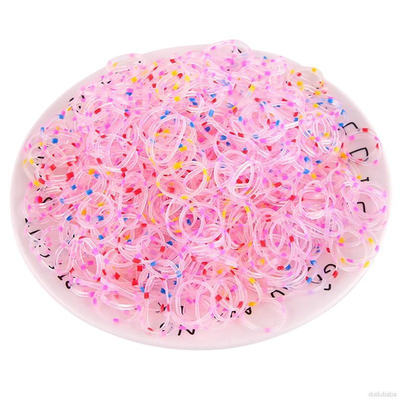 Set 4000 dây thun dùng một lần họa tiết dễ thương bắt mắt sành điệu