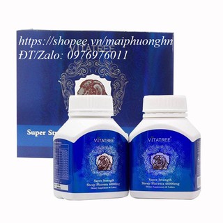 Viên uống nhau thai cừu Vitatree Strength Sheep Placenta 60000mg 120 viên (Úc)