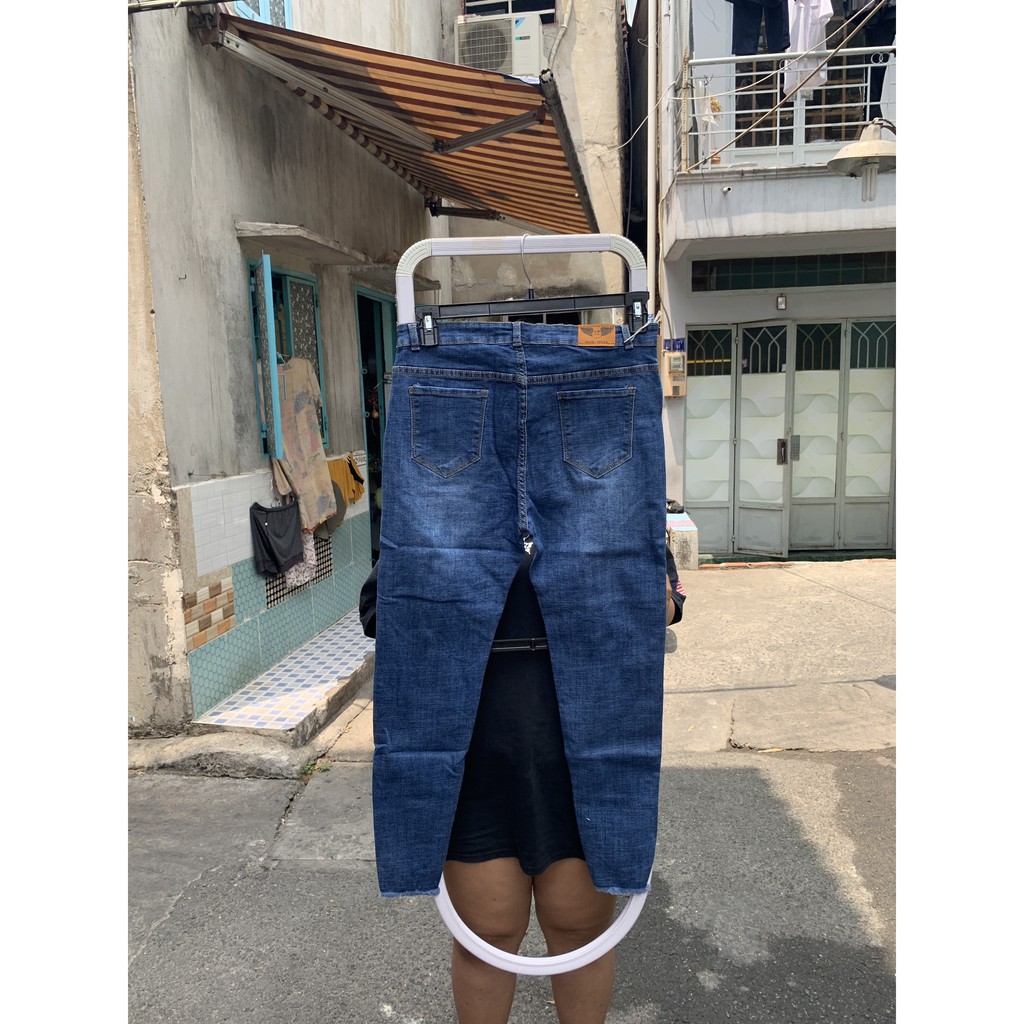 Quần Jean Nữ Bigsize Dành Cho Nữ 70-90-kg Tùy Theo Chiều Cao