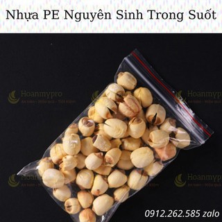 Túi Zip Chỉ Đỏ 1kg Túi Zipper Bấm Miệng Loại Dày Hàng Có Sẵn Nhiều Kích Thước BaoBiHoanmypro