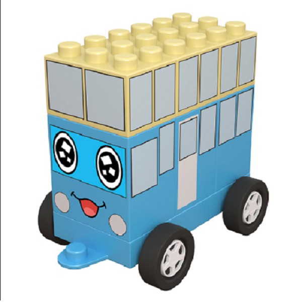 Chichi Land đội xe biến hình mô hình nhân vật xe buýt nhanh nhẹn