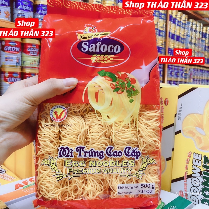 Mì Trứng Safaco 500g CAO CẤP