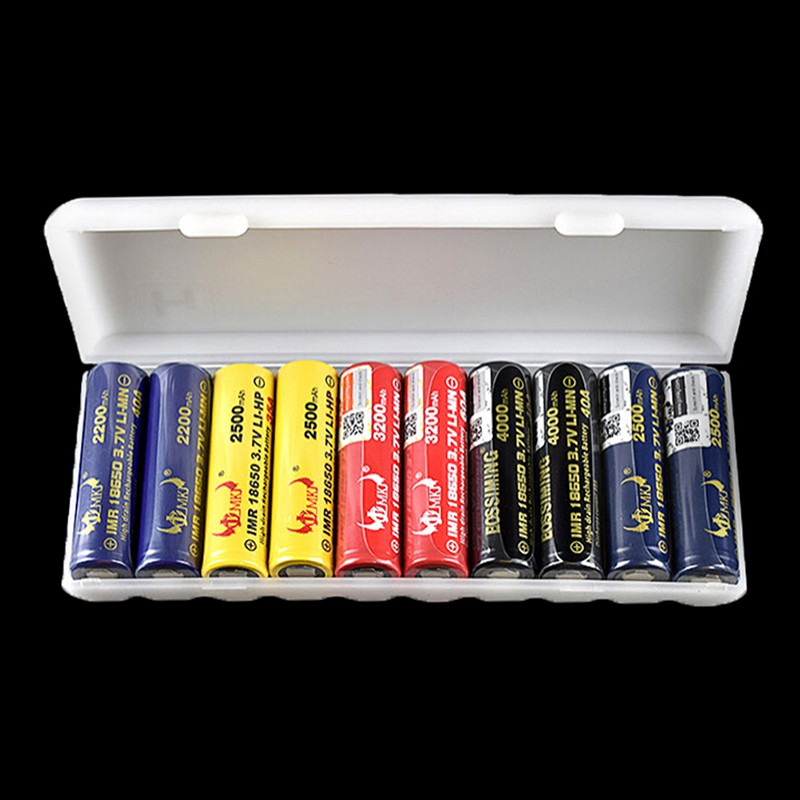 Set 10 Hộp Nhựa Đựng Pin 18650