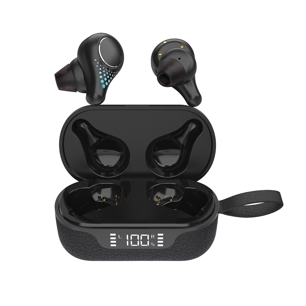 Tai Nghe Bluetooth 5.0 Không Dây T8 Tích Hợp Đèn LED Thể Thao Chơi Game Điện Tử Chất Lượng Âm Thanh Nổi