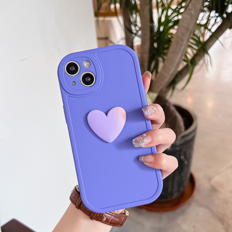 Ốp Điện Thoại Silicon Dẻo Họa Tiết Cầu Vồng/ Trái Tim/ Tròn Dễ Thương Cho Xiaomi Mi 8 9 10 11 Lite Pro SE 10T 11T Pro